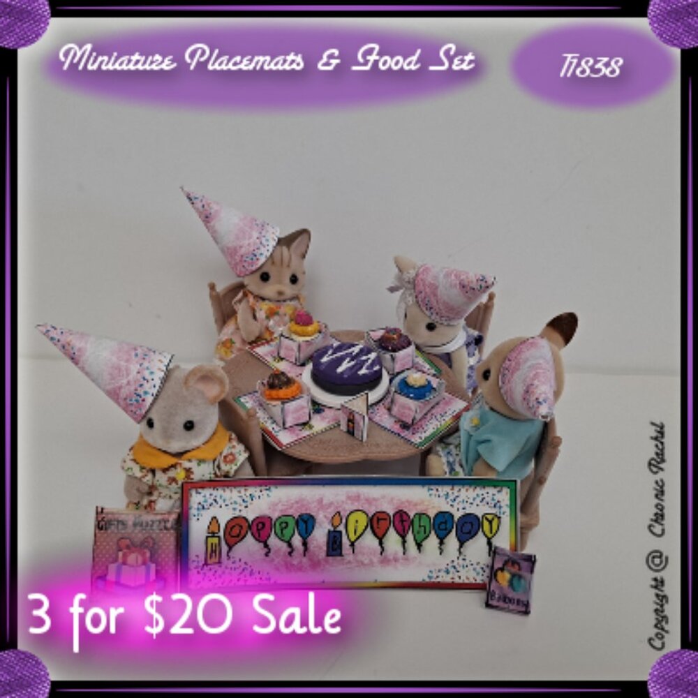 Zigzag Birthday Cakes & Glued-Together Desserts
